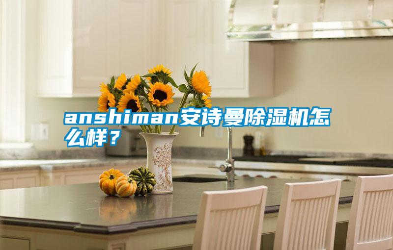 anshiman安詩曼除濕機(jī)怎么樣？