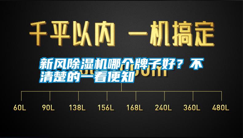 新風除濕機哪個牌子好？不清楚的一看便知