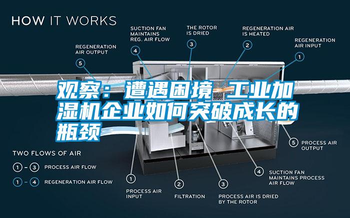 觀察：遭遇困境 工業(yè)加濕機企業(yè)如何突破成長的瓶頸