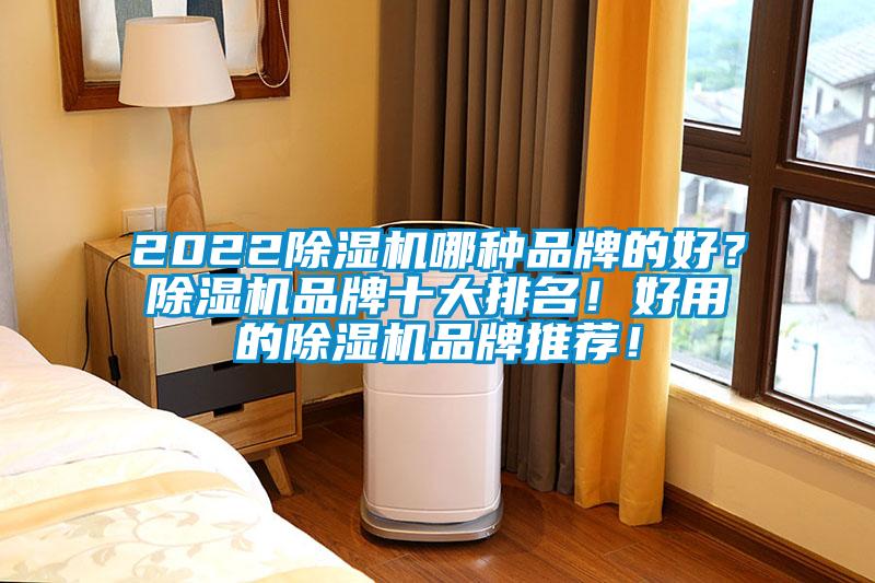 2022除濕機哪種品牌的好？除濕機品牌十大排名！好用的除濕機品牌推薦！