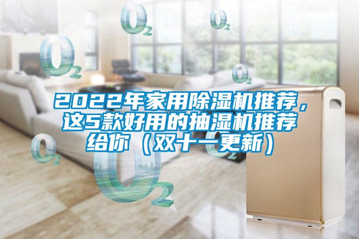 2022年家用除濕機推薦，這5款好用的抽濕機推薦給你（雙十一更新）