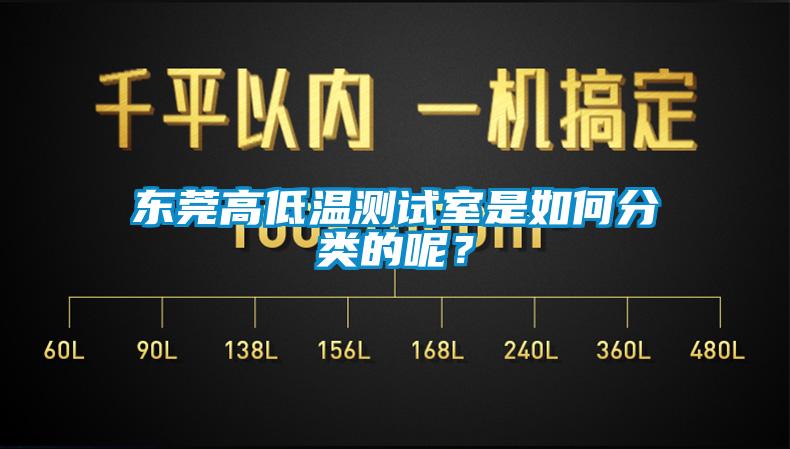 東莞高低溫測試室是如何分類的呢？