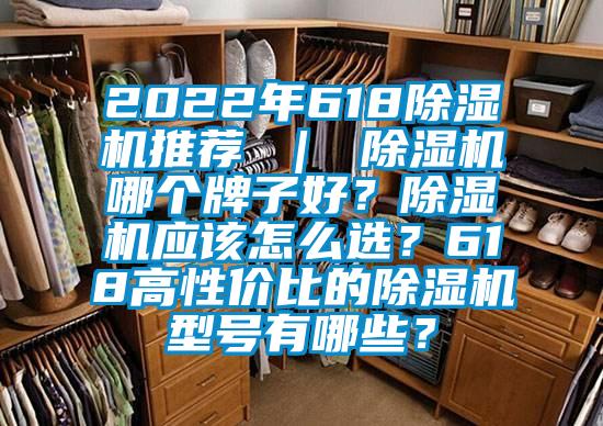 2022年618除濕機(jī)推薦 ｜ 除濕機(jī)哪個(gè)牌子好？除濕機(jī)應(yīng)該怎么選？618高性價(jià)比的除濕機(jī)型號(hào)有哪些？