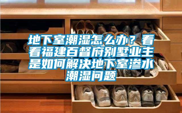 地下室潮濕怎么辦？看看福建百督府別墅業(yè)主是如何解決地下室滲水潮濕問題