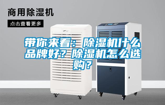 帶你來看：除濕機什么品牌好？除濕機怎么選購？