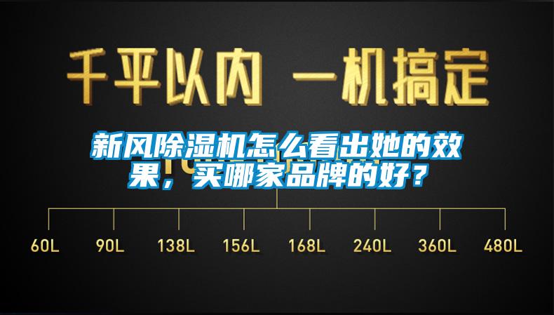 新風(fēng)除濕機(jī)怎么看出她的效果，買哪家品牌的好？