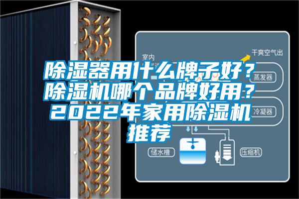 除濕器用什么牌子好？除濕機哪個品牌好用？2022年家用除濕機推薦