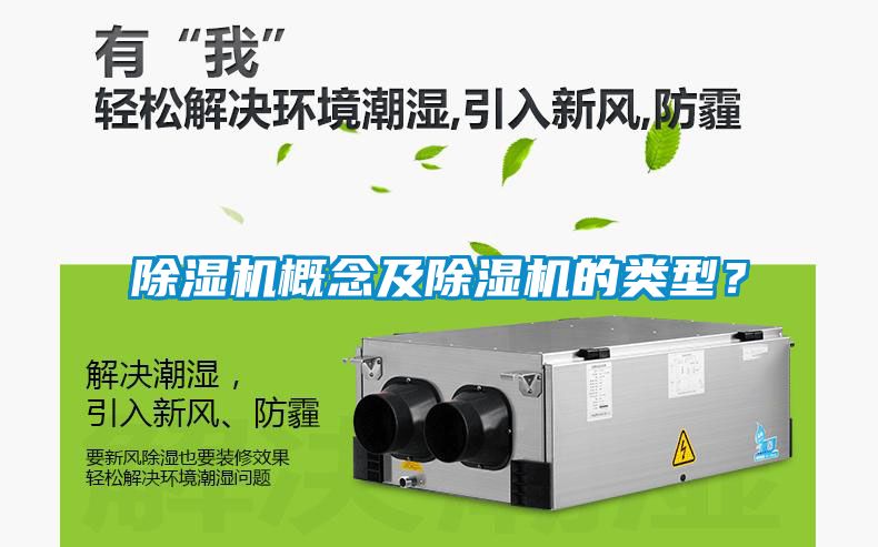 除濕機概念及除濕機的類型？